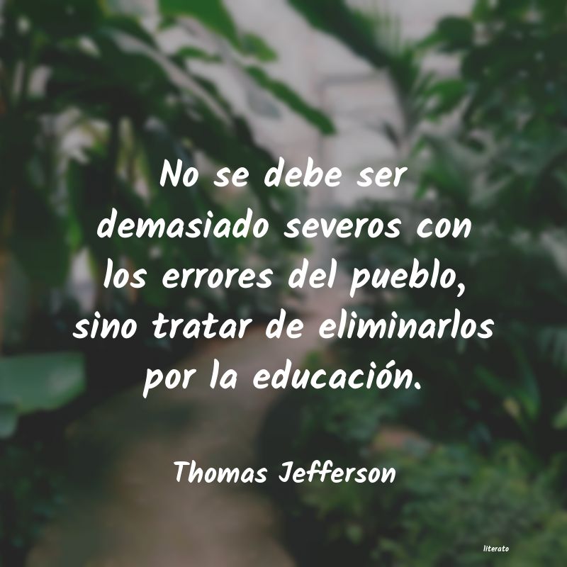 Frases de Thomas Jefferson