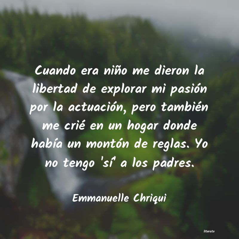 frases de Emmanuelle Chriqui