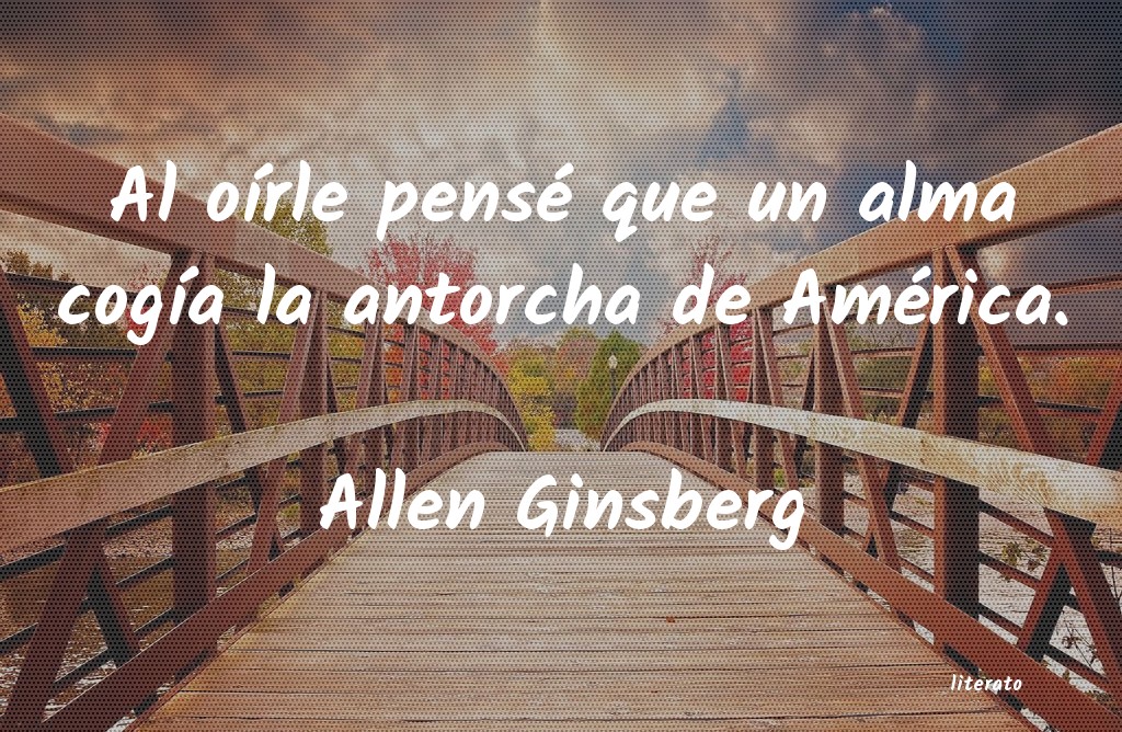 frases de Allen Ginsberg