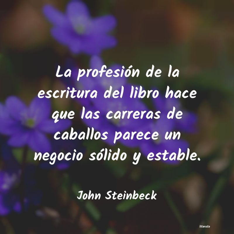 frases de John Steinbeck