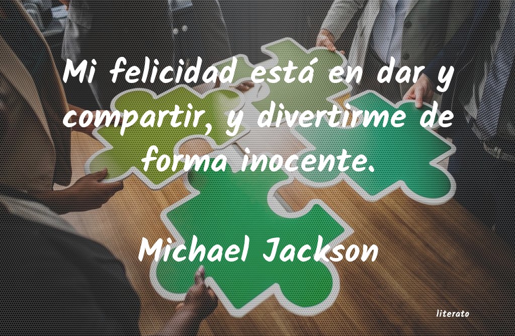 frases de Michael Jackson