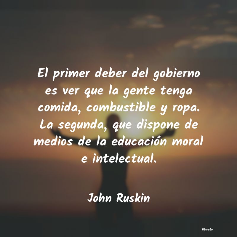 frases de John Ruskin