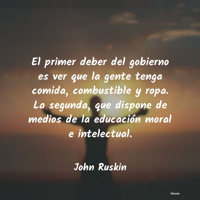 Frases de John Ruskin