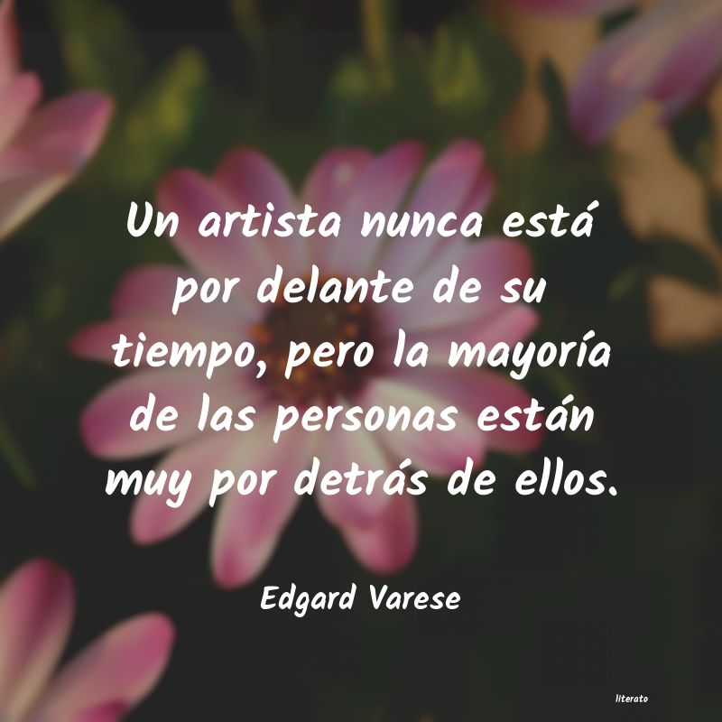 Frases de Edgard Varese