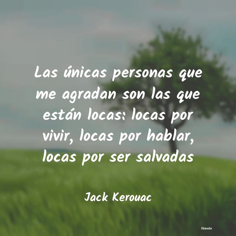 frases de Jack Kerouac