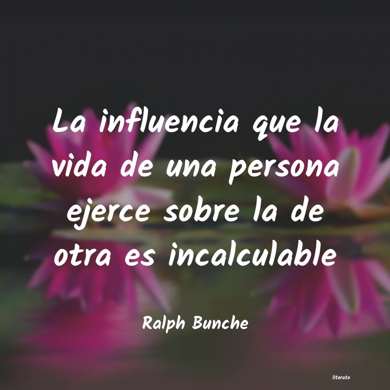 Frases de Ralph Bunche