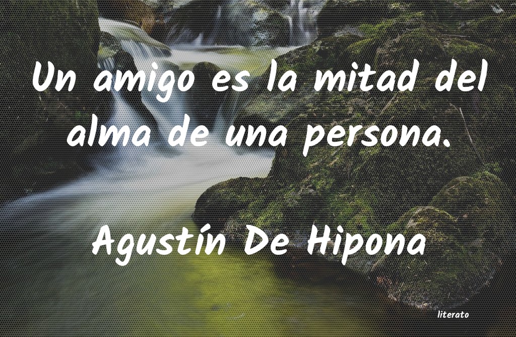 frases de AgustÃn De Hipona