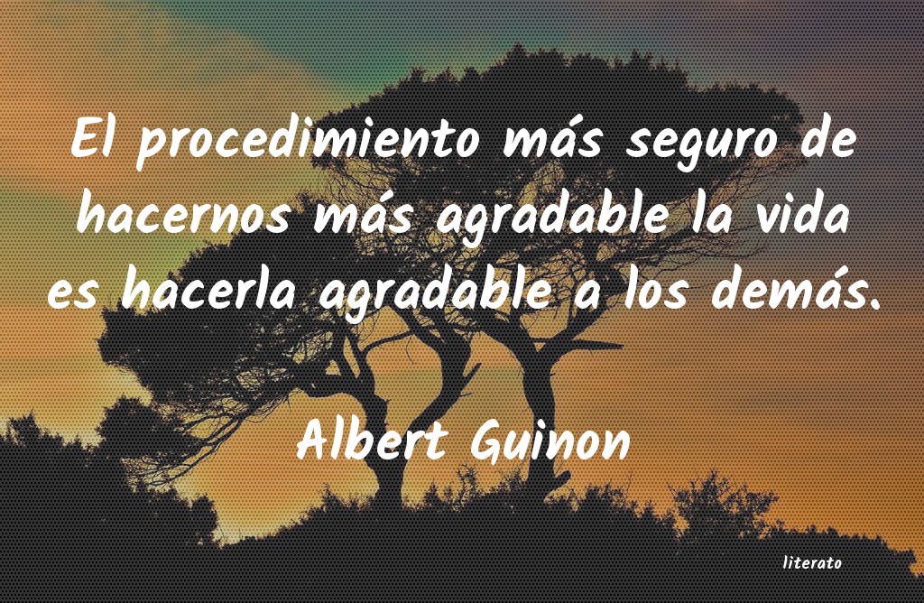 Frases de Albert Guinon