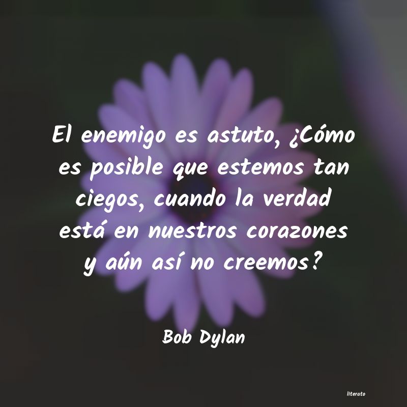 frases de Bob Dylan