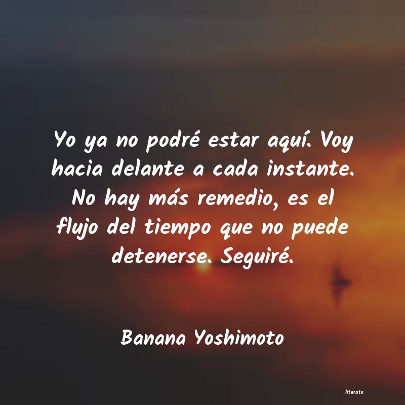 frases de Banana Yoshimoto