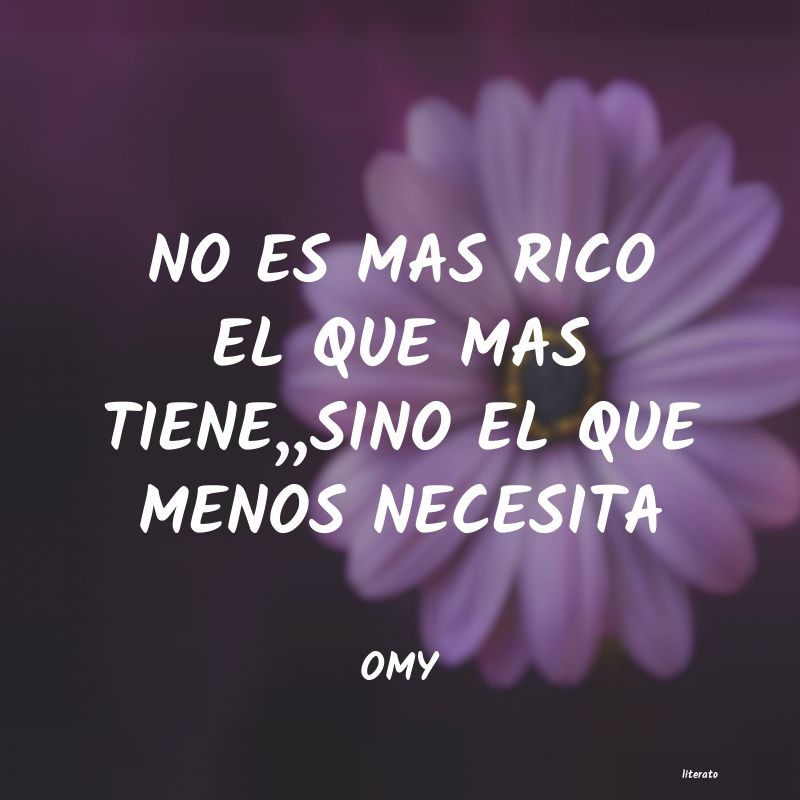 frases de OMY