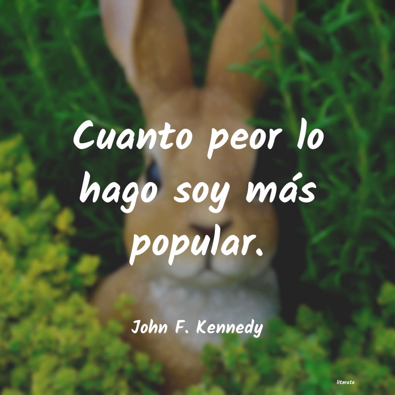 Frases de John F. Kennedy