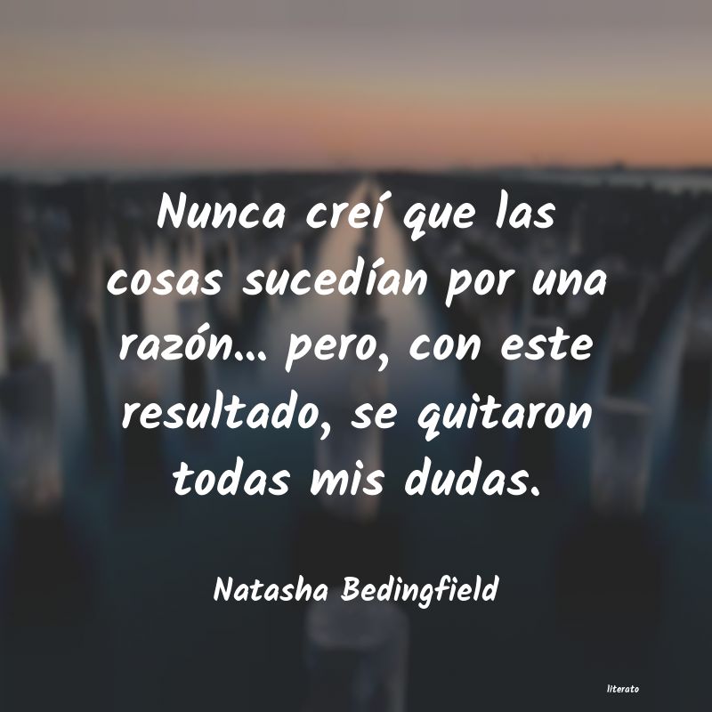 Frases de Natasha Bedingfield