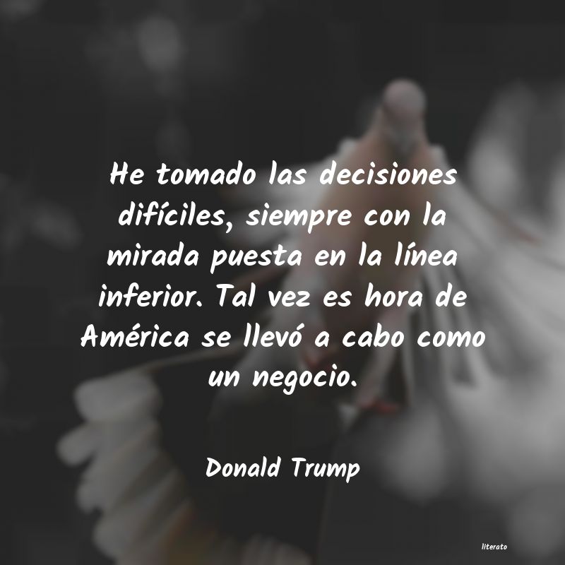 frases de Donald Trump