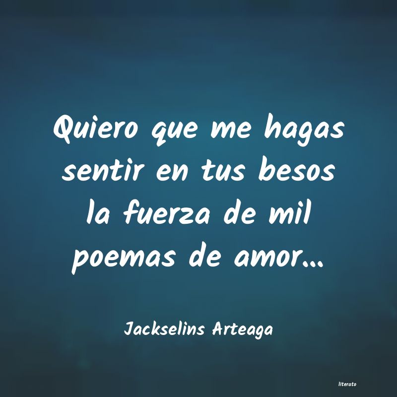 frases de Jackselins Arteaga
