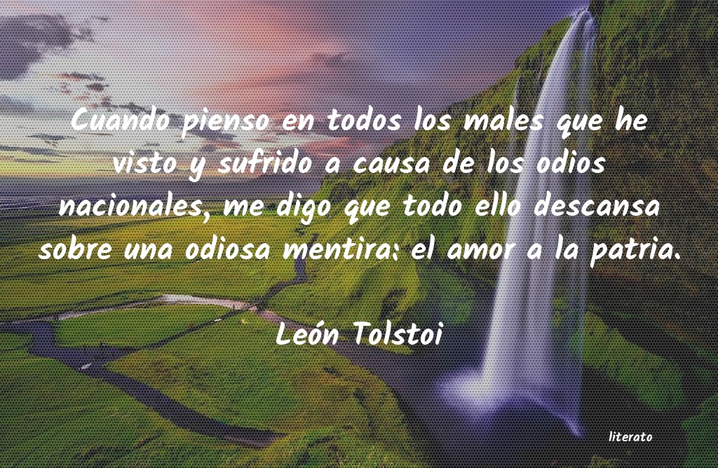 leon tolstoi no violencia