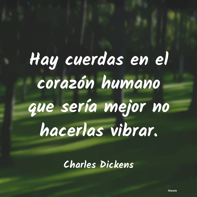 frases de Charles Dickens