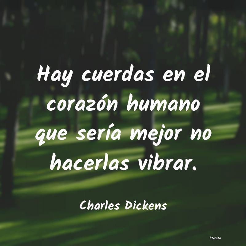 Frases de Charles Dickens