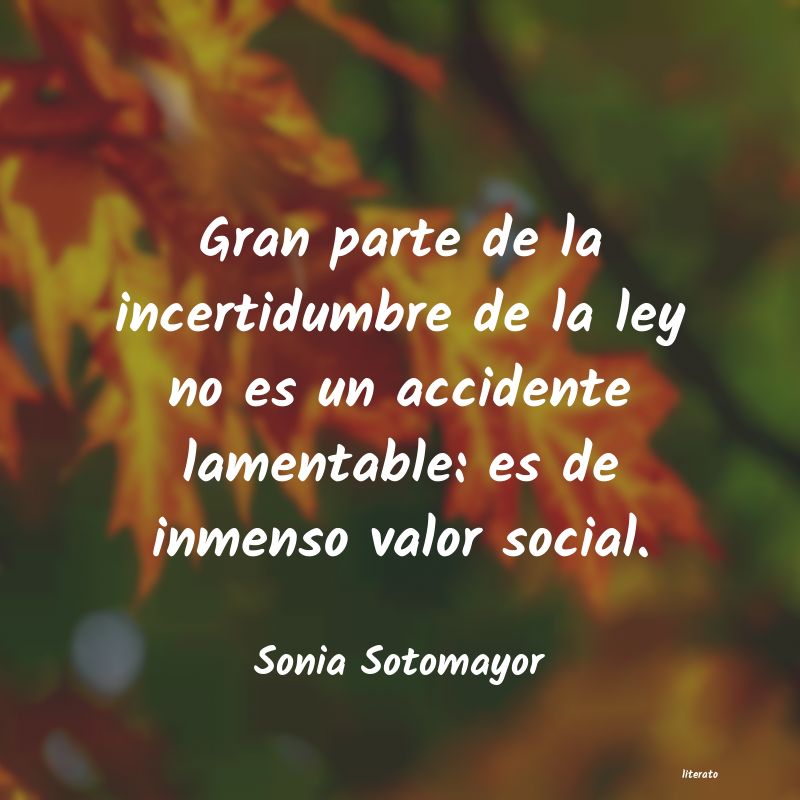 frases de Sonia Sotomayor