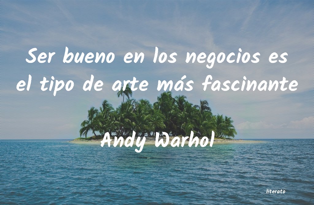 frases de Andy Warhol