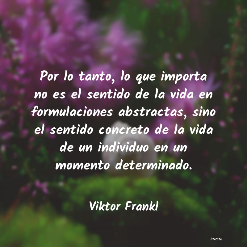 Frases de Viktor Frankl