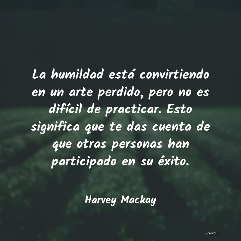 Frases de Harvey Mackay