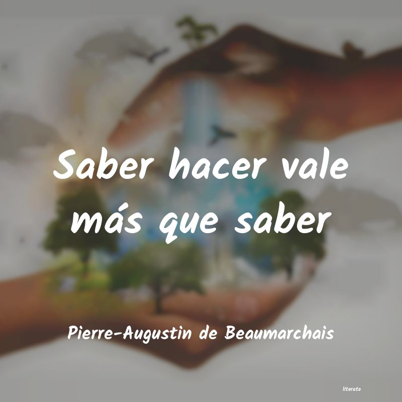 frases de Pierre-Augustin de Beaumarchais