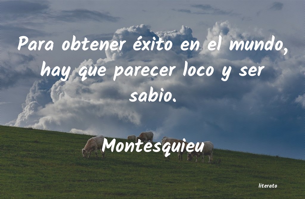 Frases de Montesquieu