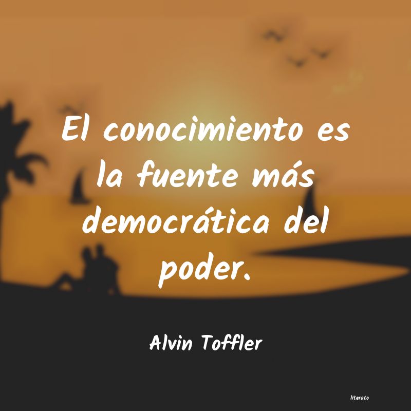 Frases de Alvin Toffler