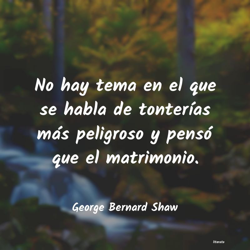 frases de George Bernard Shaw