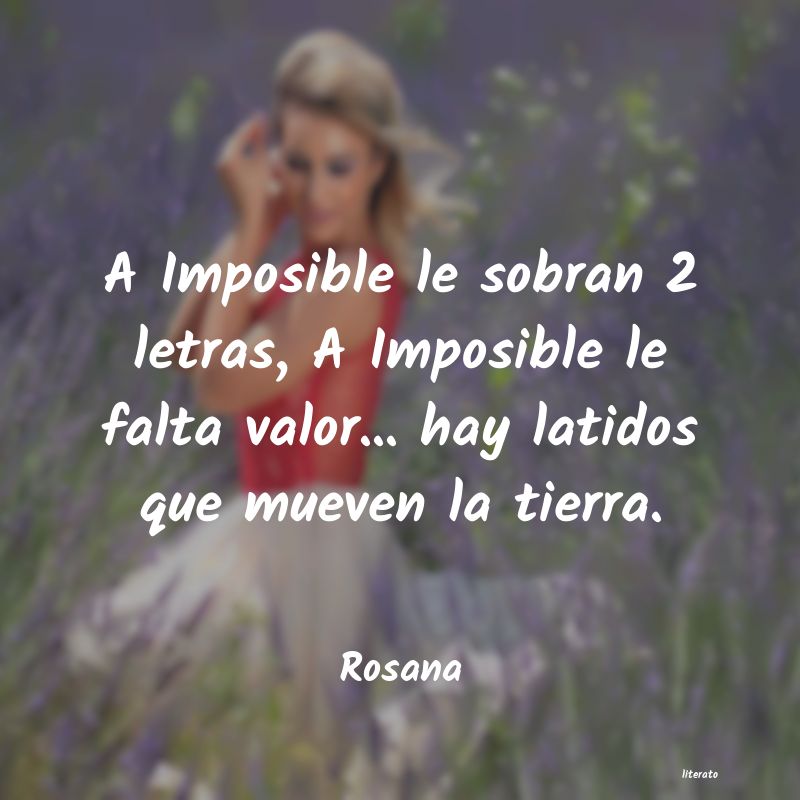 frases de Rosana