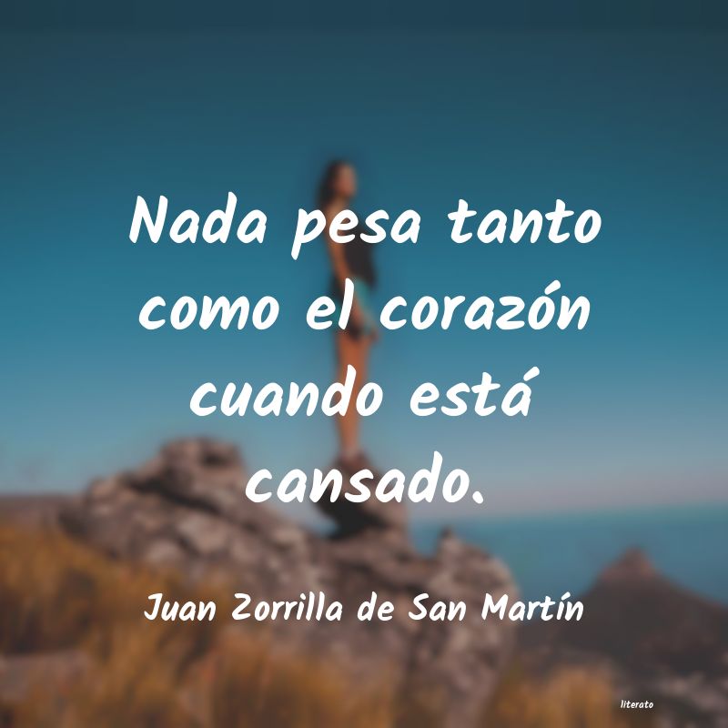 Frases de Juan Zorrilla de San Martín