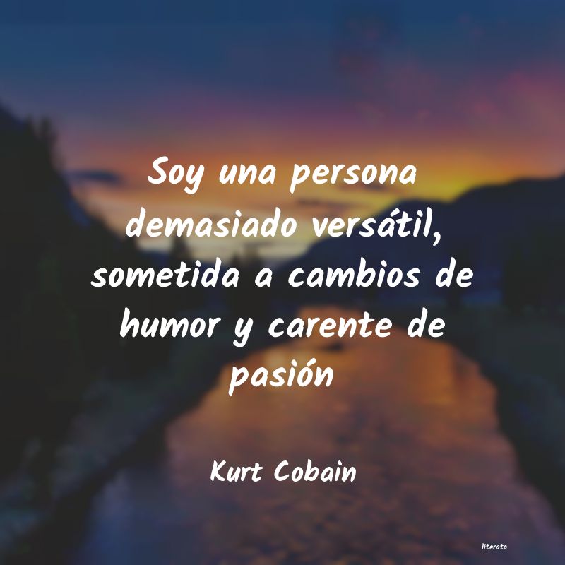frases de Kurt Cobain