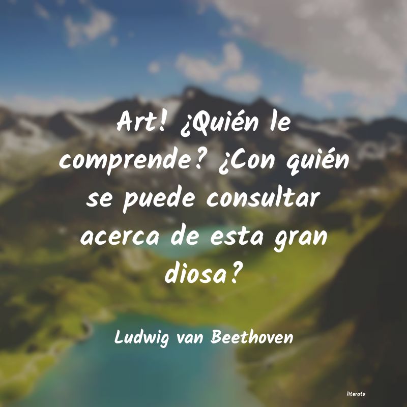 frases de Ludwig van Beethoven