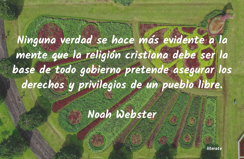frases de Noah Webster