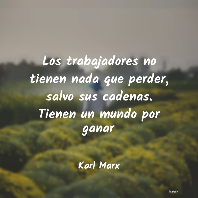 frases de Karl Marx