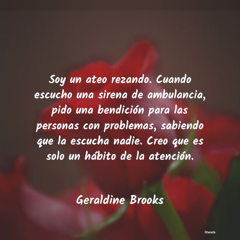 Frases de Geraldine Brooks