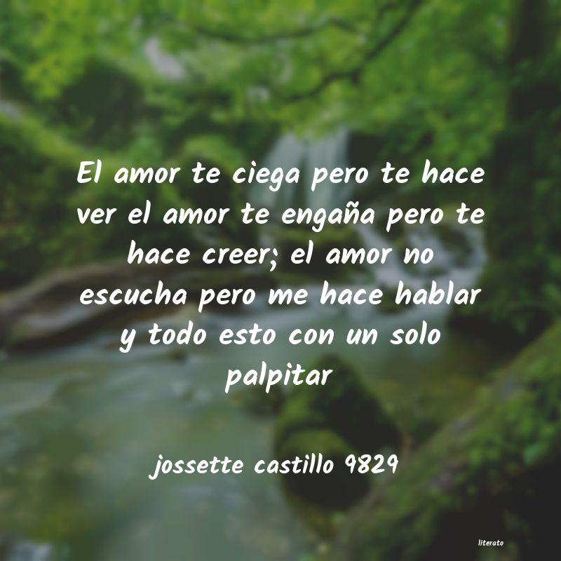 Frases de jossette castillo 9829