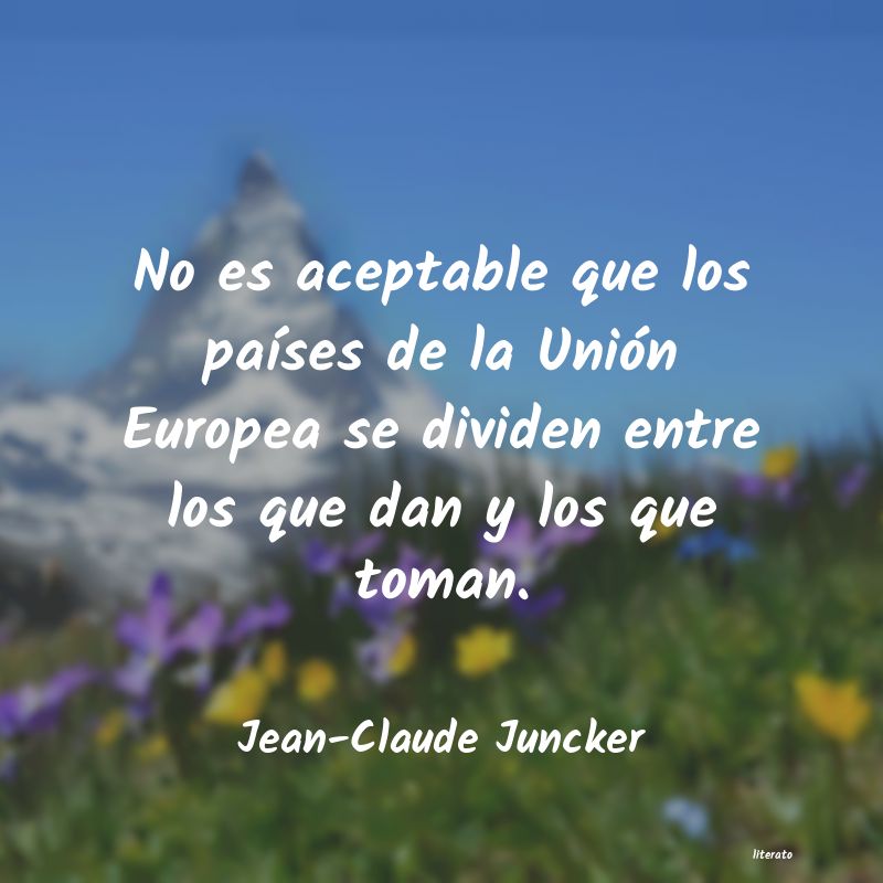Frases de Jean-Claude Juncker