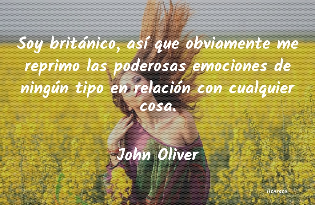 frases de John Oliver
