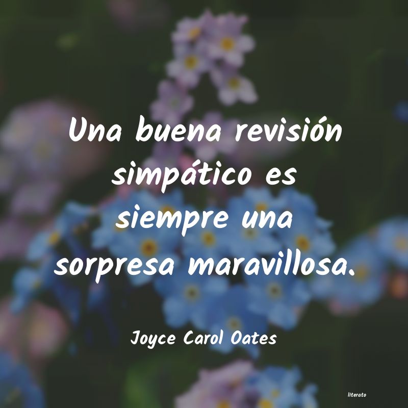 Frases de Joyce Carol Oates