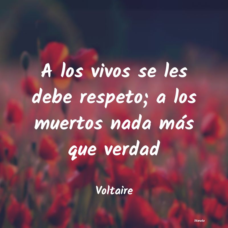 frases de Voltaire