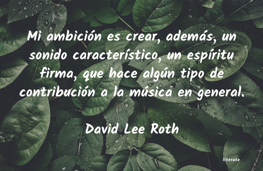 frases de David Lee Roth