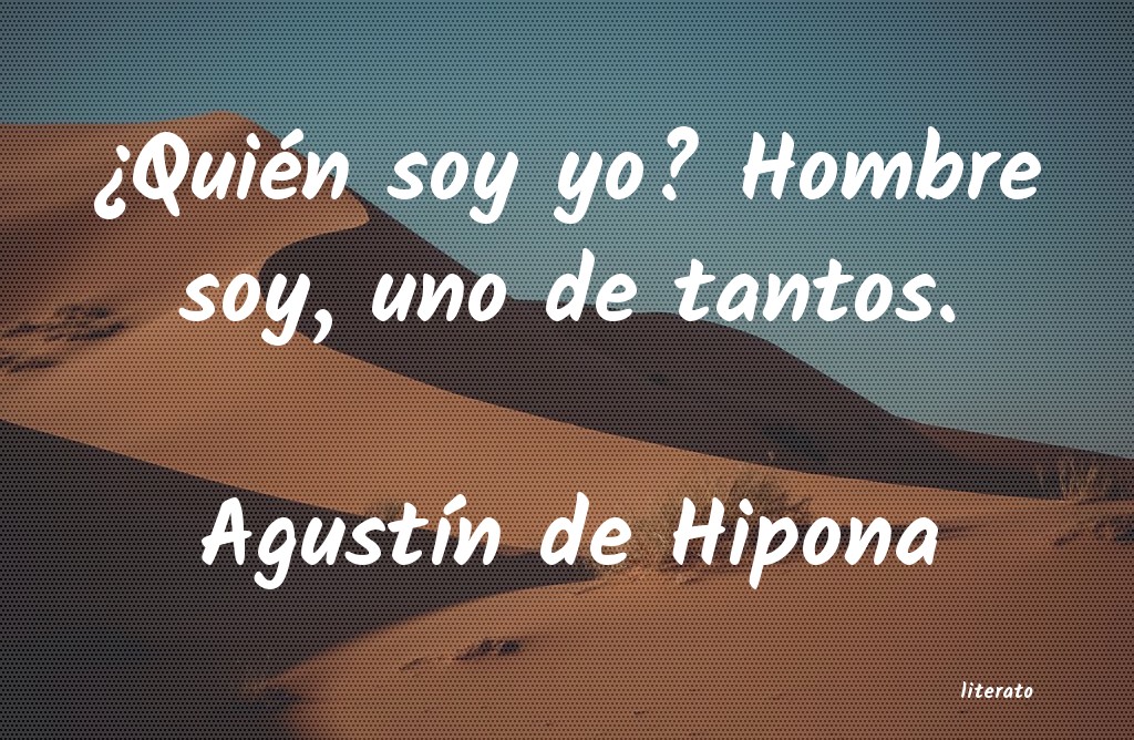 frases de AgustÃn de Hipona