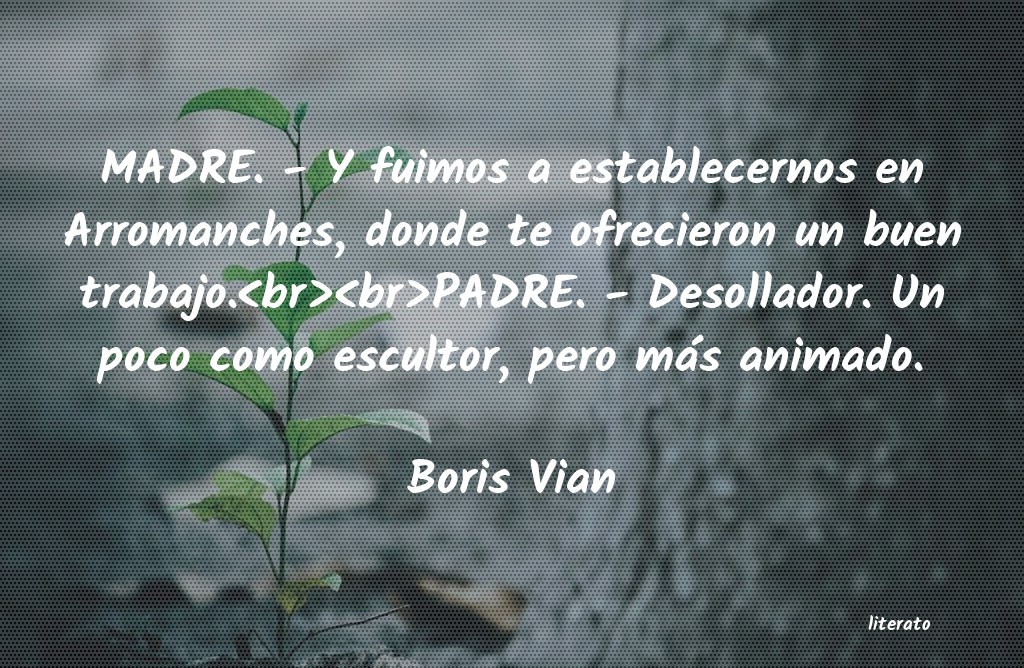 Frases de Boris Vian