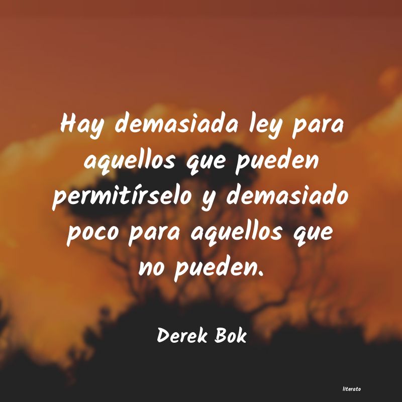 frases de Derek Bok