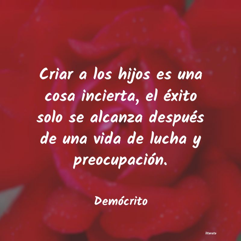frases de Demócrito