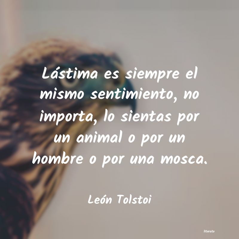 Frases de León Tolstoi