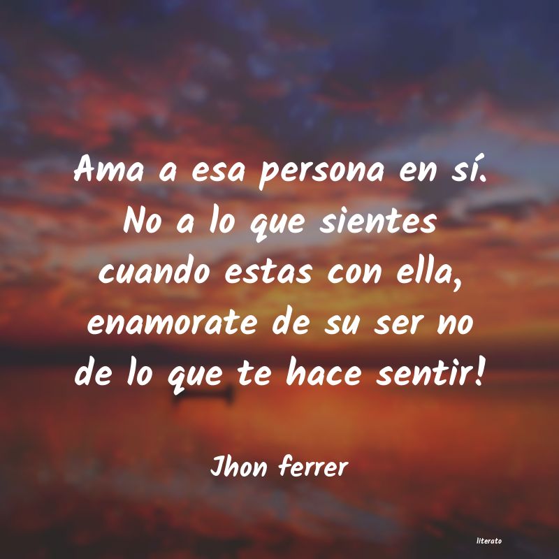 Frases de Jhon ferrer