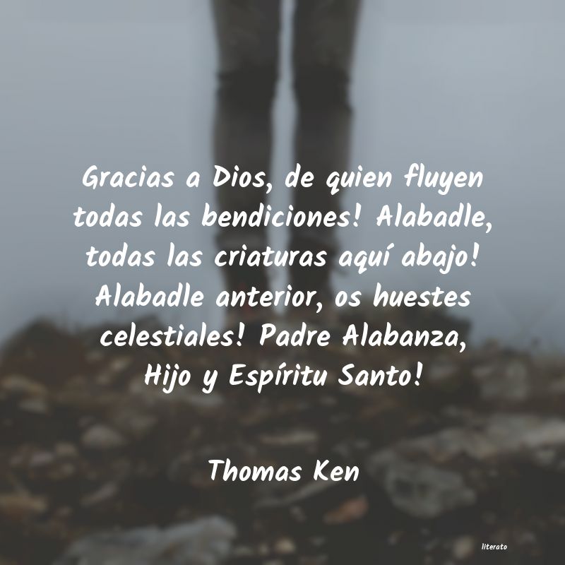 frases de Thomas Ken